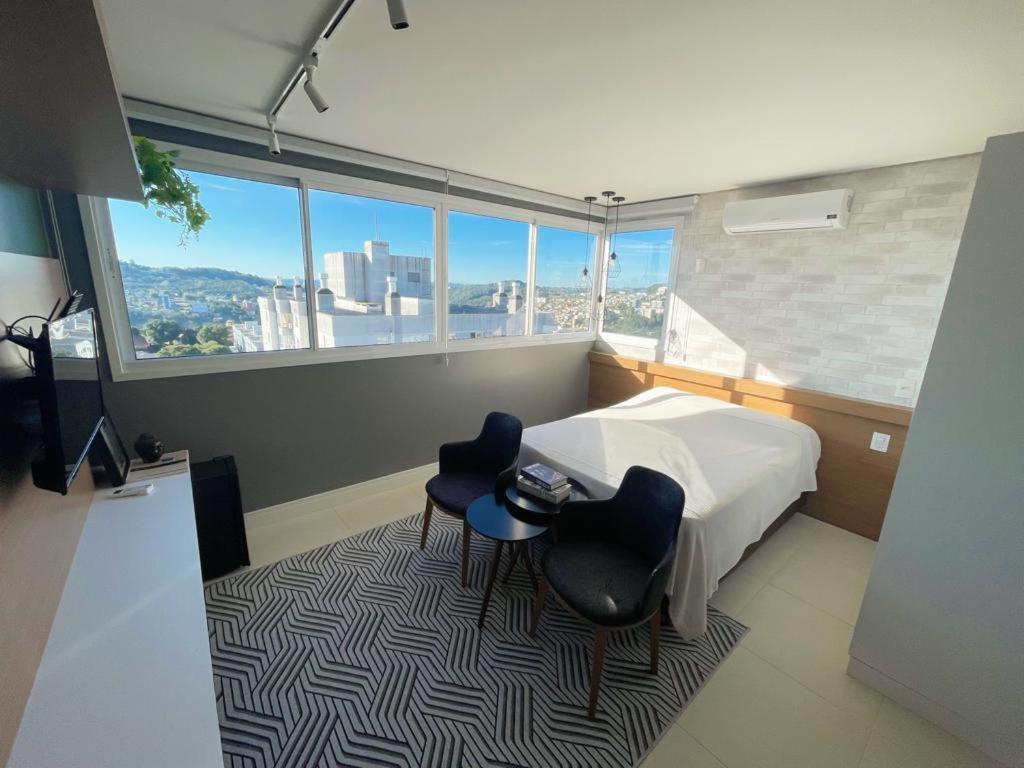 Apartamento Tematico Luxo Mundo Do Vinho! Bento Gonçalves Exteriör bild
