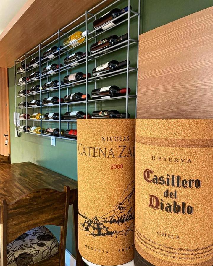 Apartamento Tematico Luxo Mundo Do Vinho! Bento Gonçalves Exteriör bild