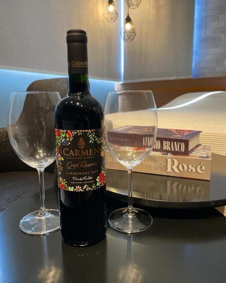 Apartamento Tematico Luxo Mundo Do Vinho! Bento Gonçalves Exteriör bild
